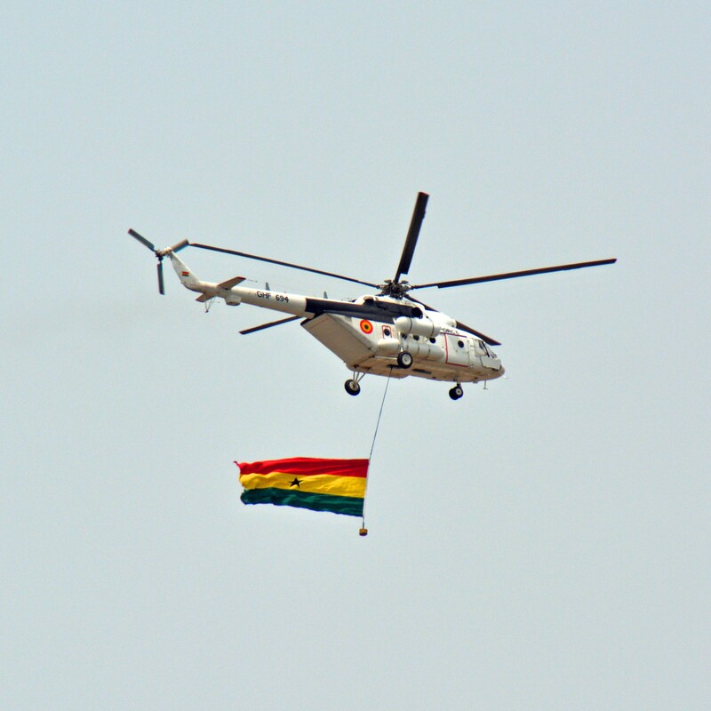 Ghana Flag, Independence Day  (News Paper published) © Remo Kurka